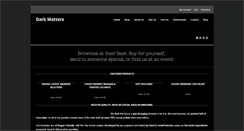 Desktop Screenshot of eatdarkmatters.com